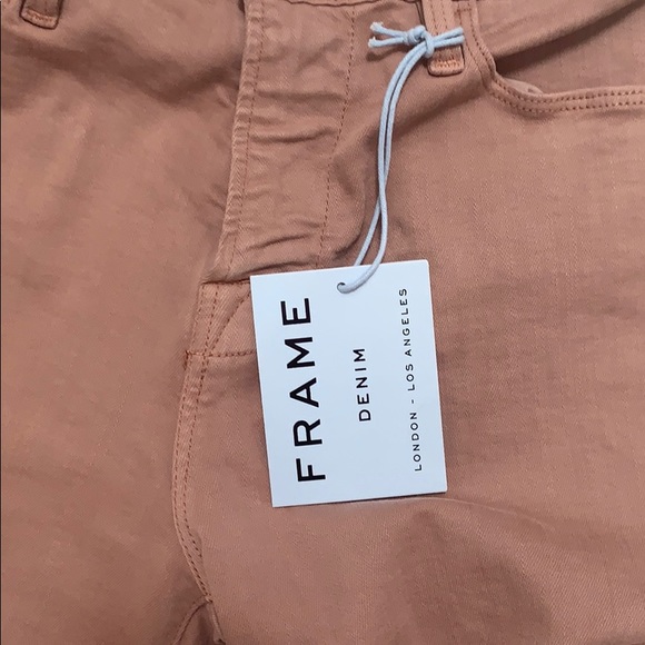 Frame Le High Skinny Jeans in Dusty Rose Size 26 - Picture 6 of 12
